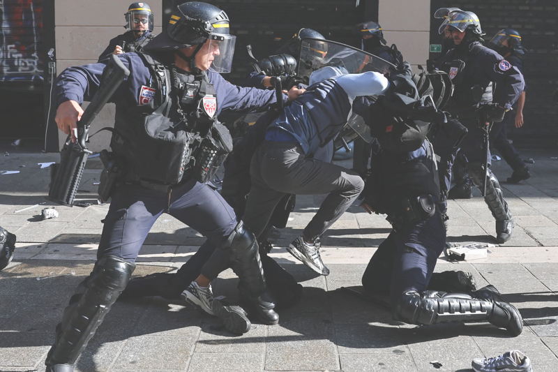Why are French police so violent? Their job is to protect the state, not the people