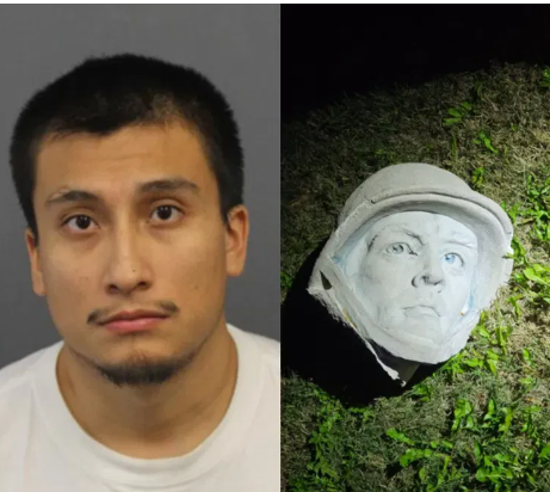 ‘Virginia man’ charged with sledgehammering, severely damaging Iwo Jima memorial in Quantico