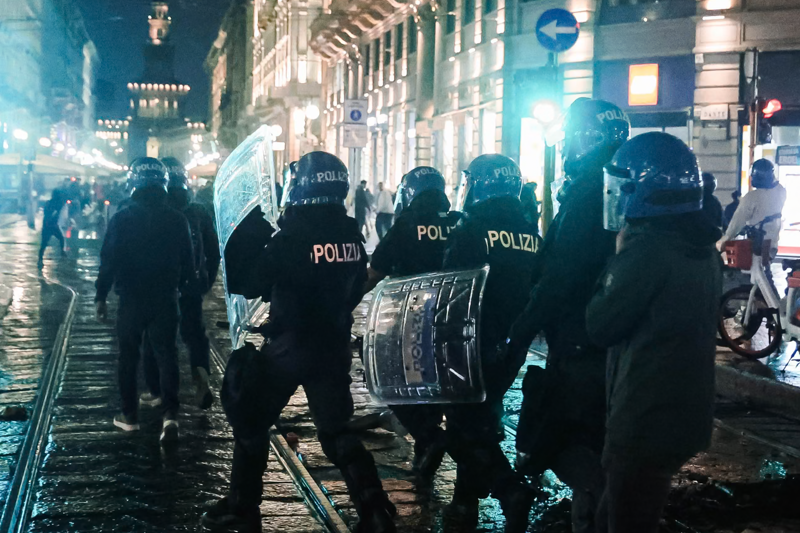 Italy to deploy 500 troops to Milan after days of protests and looting
