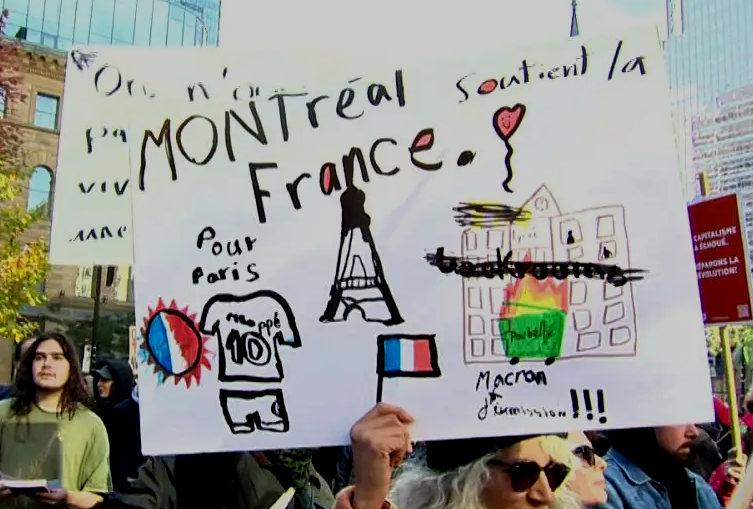 Montrealers warn against complacency amid French protests