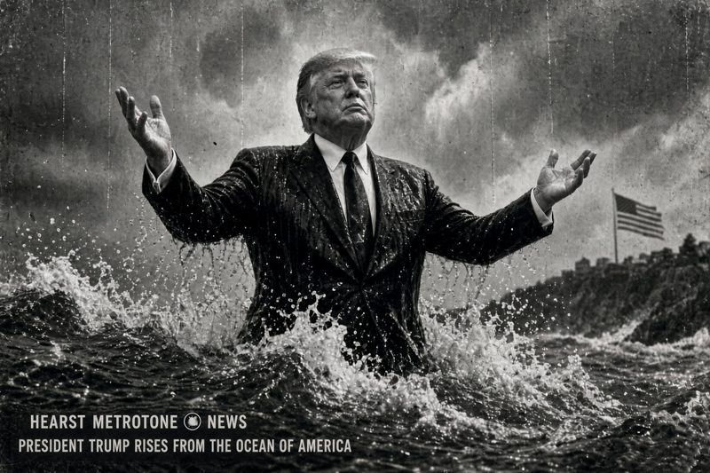 Trump suggests ‘Ocean of Americas’ as new name for Atlantic or Pacific